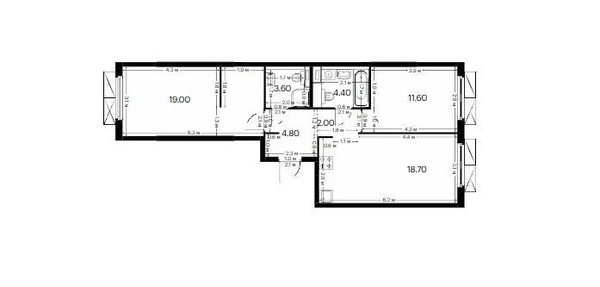 Купить 2-комнатную квартиру