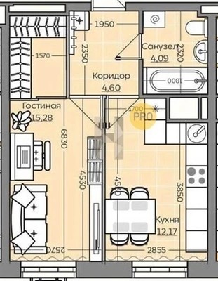 Купить 1-комнатную квартиру